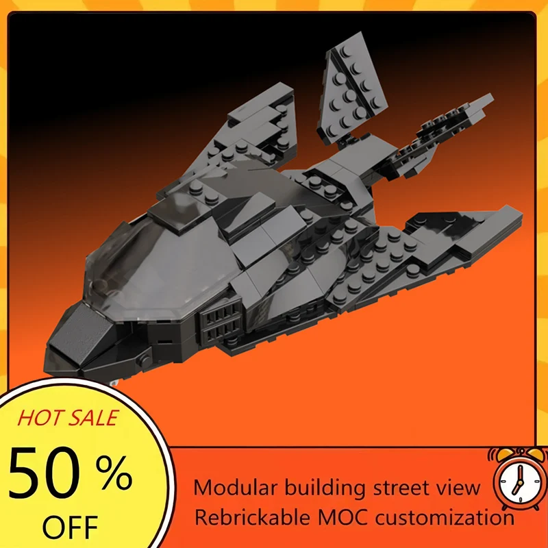 

107PCS Popular Space War Movie Model MOC Building Bricks Fighter Jet Modular Technology Gifts Holiday Assemble Children Toy Suit