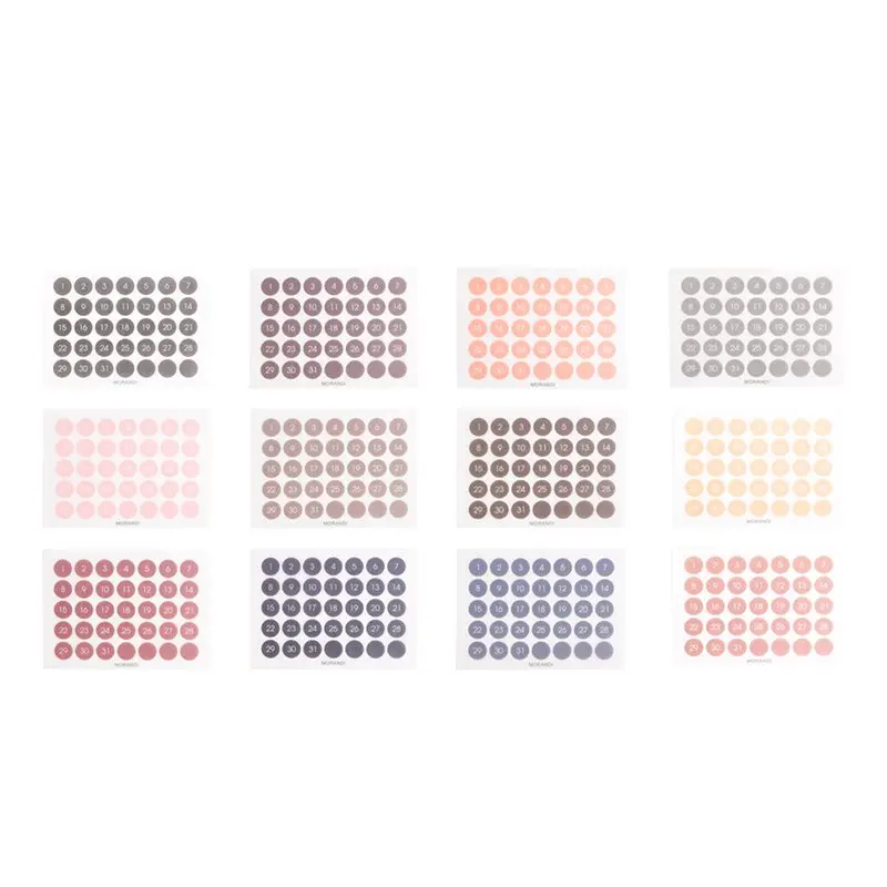 etiquetas-de-selagem-de-envelope-confiaveis-conjunto-de-adesivos-coloridos-redondos-com-numero-e-data-12pcs-a-etiquetas-de-selagem-de-envelope