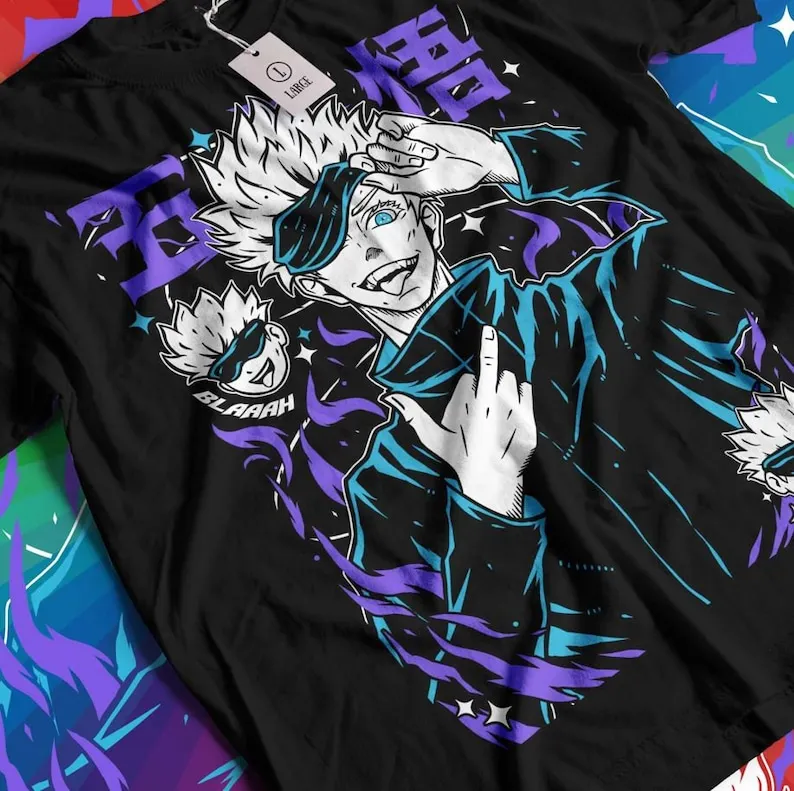 , Anime Sweatshirt, Graphic Anime Tee