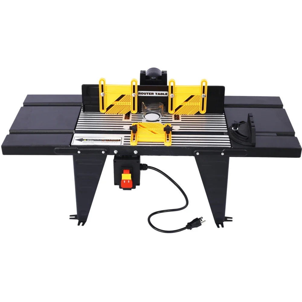 

Electric Benchtop Router Table Wood Working Tool,black