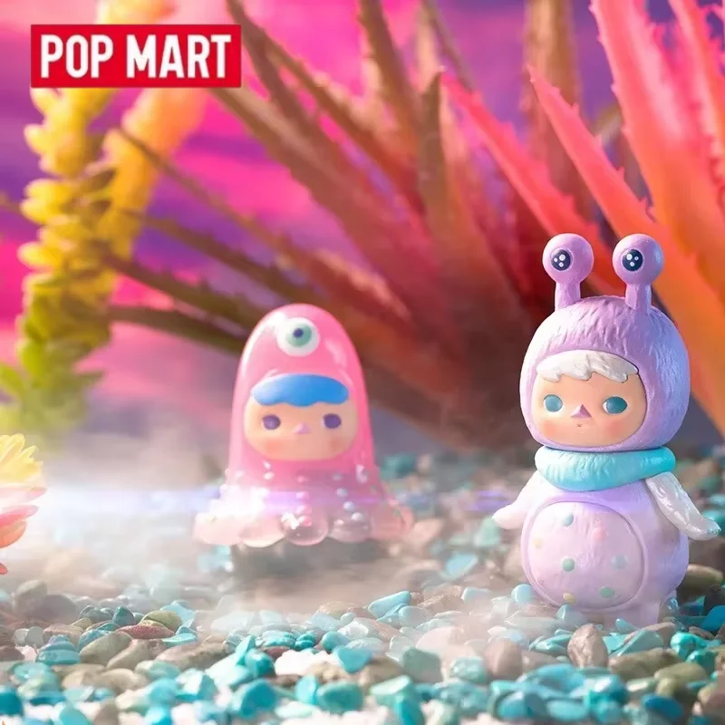 

POP MART PUCKY Space Series слепая коробка игрушки Kawaii аниме фигурка Caixa Caja Surprise Mystery Box куклы подарок для девочек