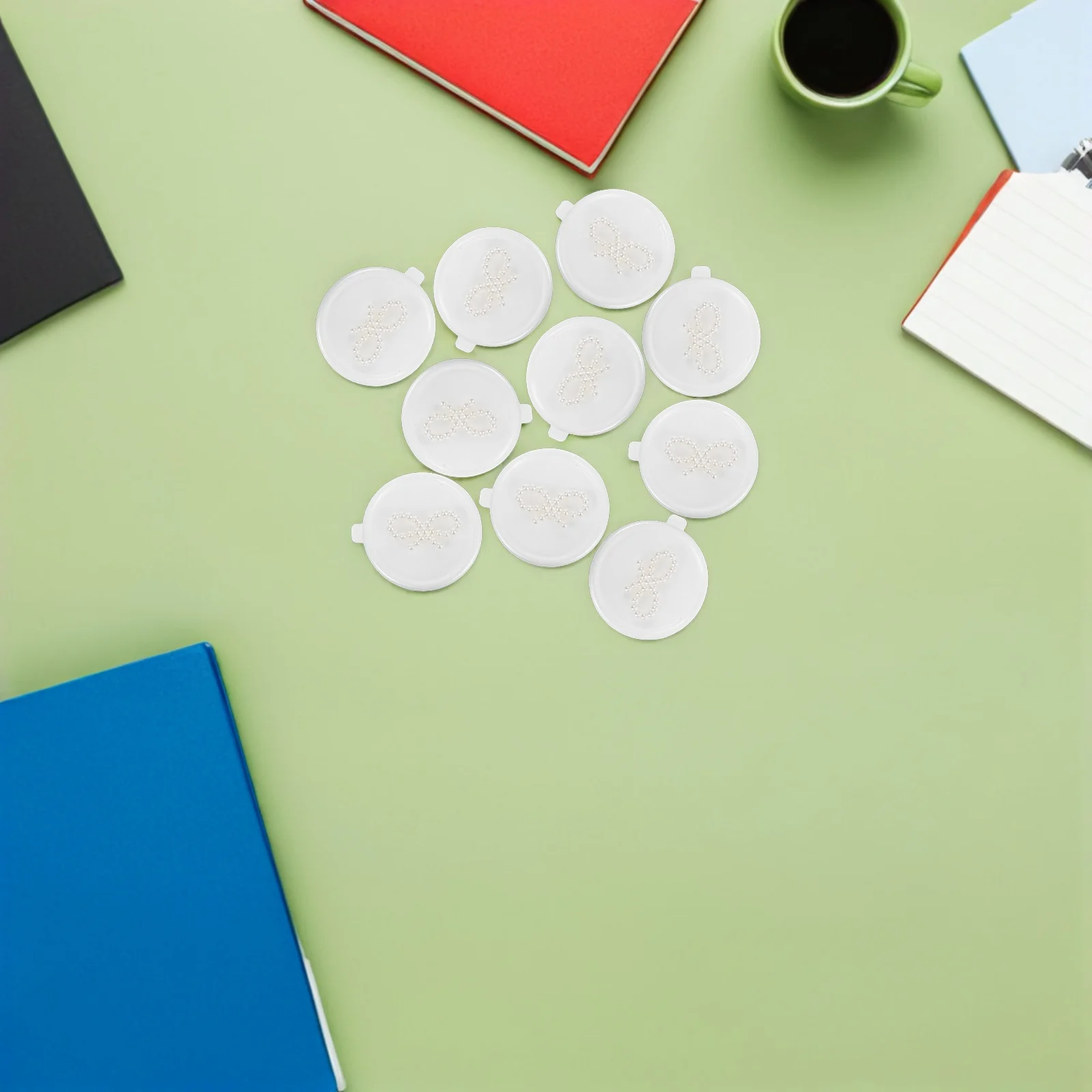 

20Pcs Bow Wax Seal Stickers Faux Pearl Self Adhesive Wax Seal Stickers for Wedding Invitations Envelopes Cards Gift Wrap