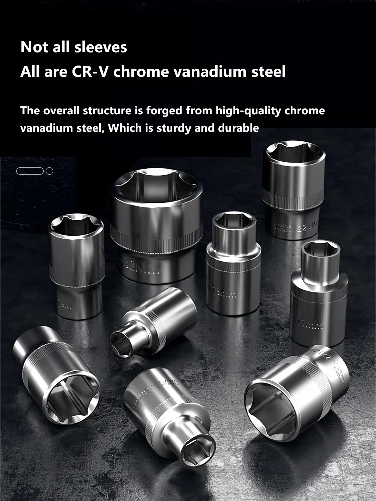 Internal Hexagonal Socket 12.5mm Hexagonal Socket Head  Electric Sleeve  Flying Tool Socket Wrench Accessories