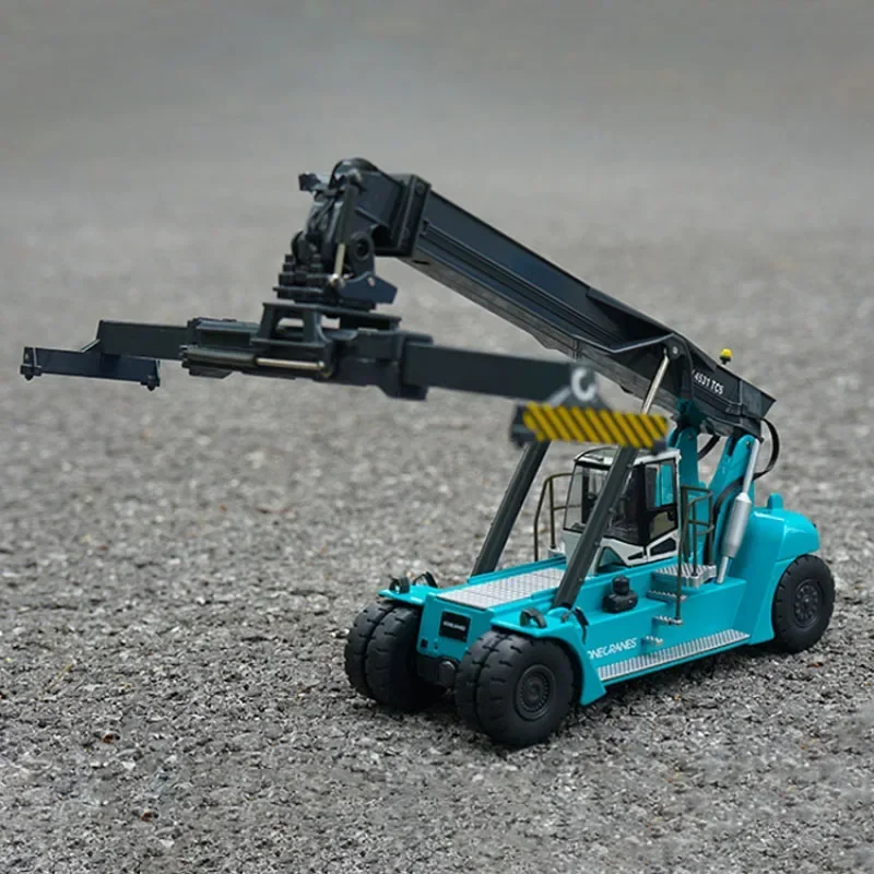 Diecast 1:50 KONECRANES Container Reach Crane Engineering Machinery Truck Alloy Model Toy Collectible