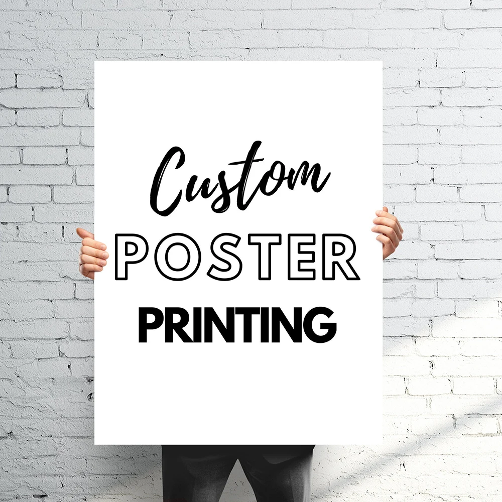Custom Canvas Painting Wedding Family Life Photos Personalized Posters Wall Art Custom Holiday Birthday Gifts Room Decor