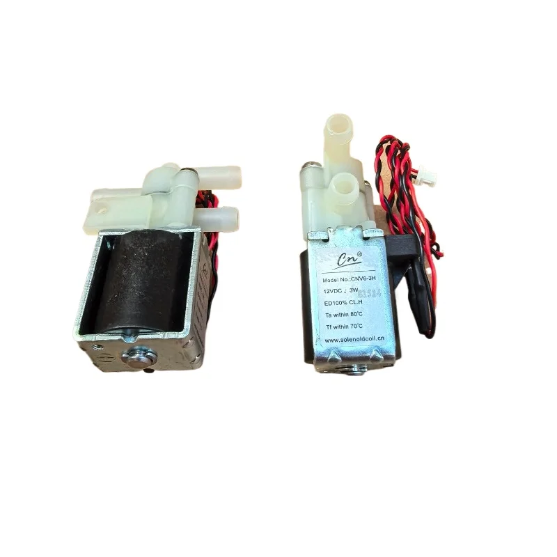 For ECOVACS sweeping robot X1 T10 base station two-position three-way solenoid valve 12V 3W CNV6-3H