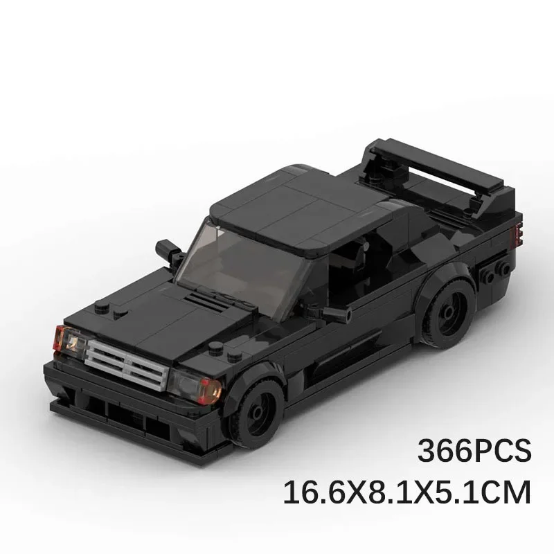 Moc kompatibles Automodell 190E EVO II Limousine Technologie modularer Baustein Geschenk Weihnachten Kinderspielzeug DIY Set Montage