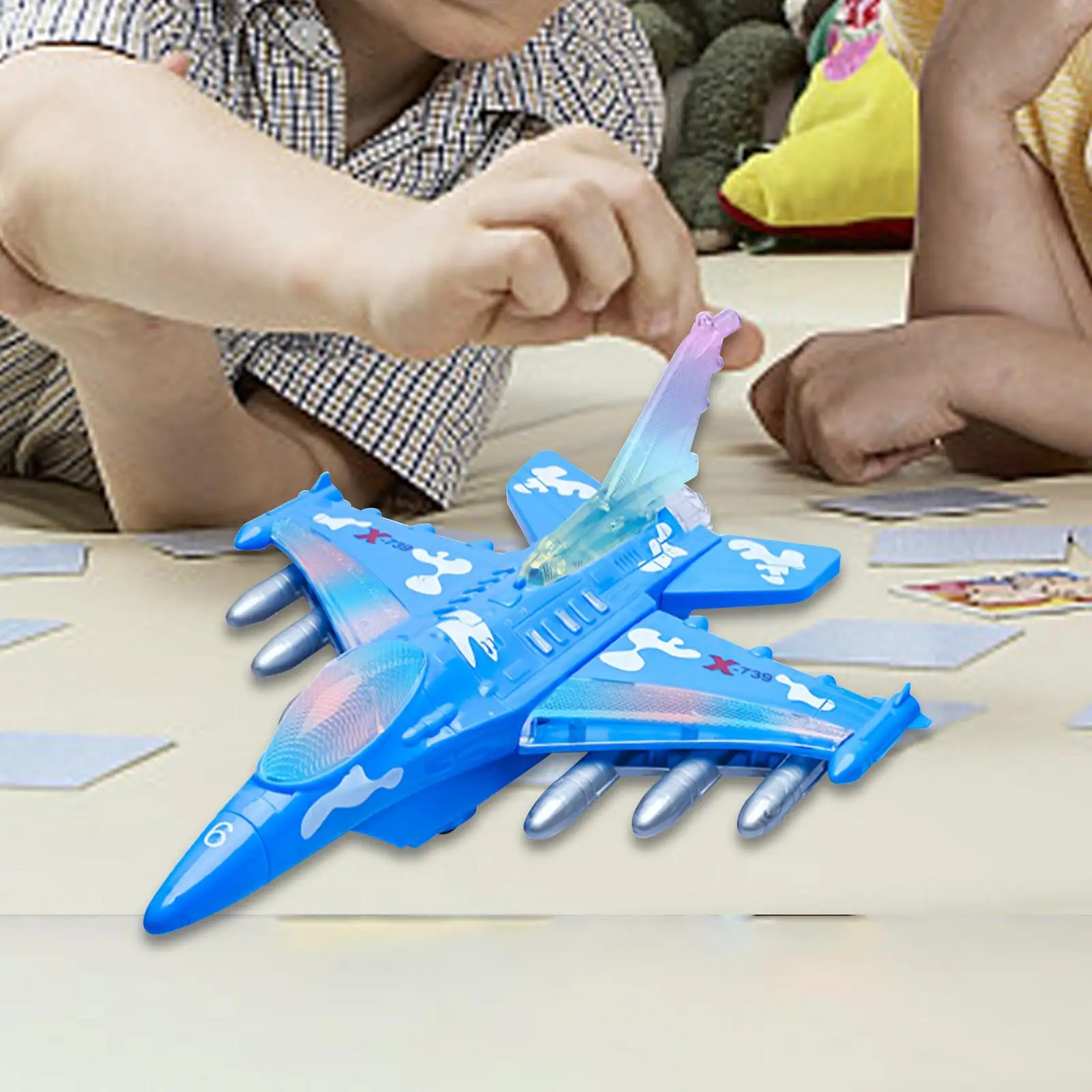 シミュレーション飛行機のおもちゃ-早期教育玩具-スライド飛行機-子供用-男の子-女の子-キッズ用