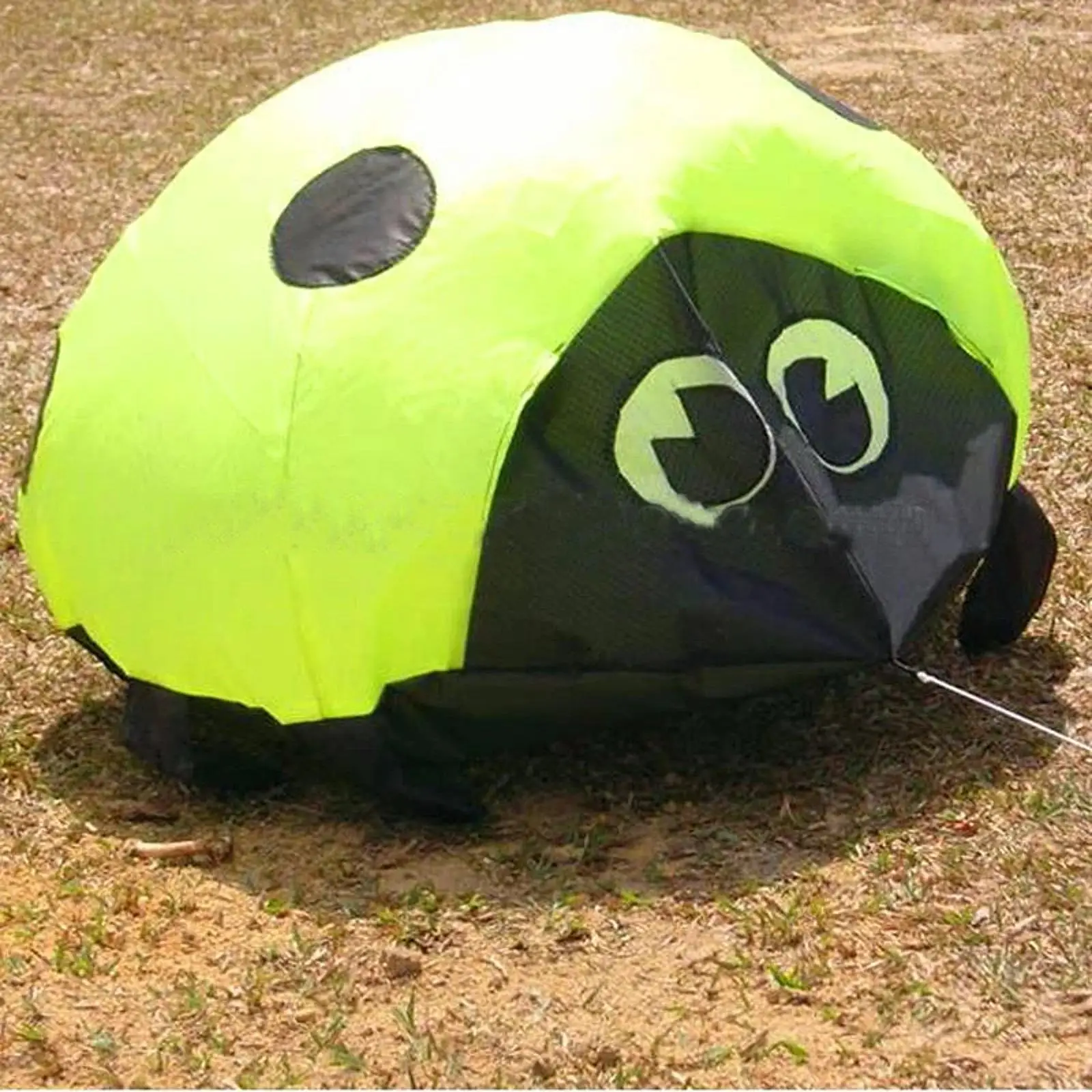 Cometa de mariquita grande, cometas de playa gigantes Parafoil para actividades de viaje al aire libre