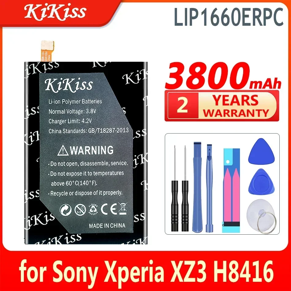 

Аккумулятор KiKiss для Sony Xperia XZ3 H8416 H9436 H9493, 3800 мач