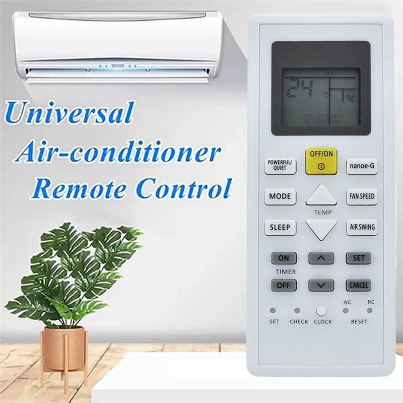 A57G-CS-Z60VKR Air Conditioner Remote Control for Panasonic Air Conditioner CZ-Z60VKR CU-Z20VKR Remote Control Replacement