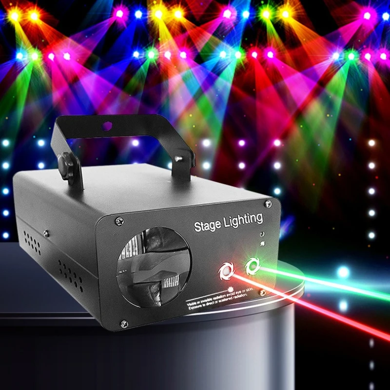 

LED Red and Green Laser Pattern Light Projection Light Wedding Commercial Stage Ambient