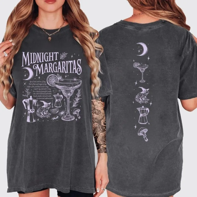 Magical Fate T-shirt, Vintage Halloween Movie Women's T-shirt, Suitable for All Seasons, Unisex Vintage T-shirt