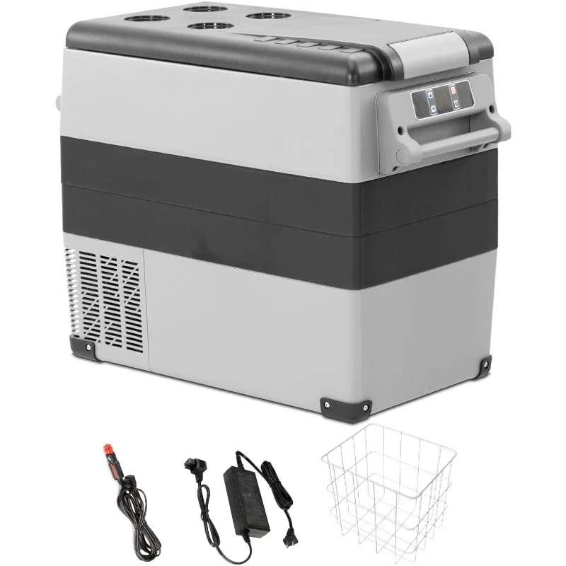 

CF55 Portable Freezer,12 Volt Refrigerator, 52 Quart (49.4 Liter) Fast Cooling 12V Car Fridge Freezer -4℉~68℉, Car Cooler