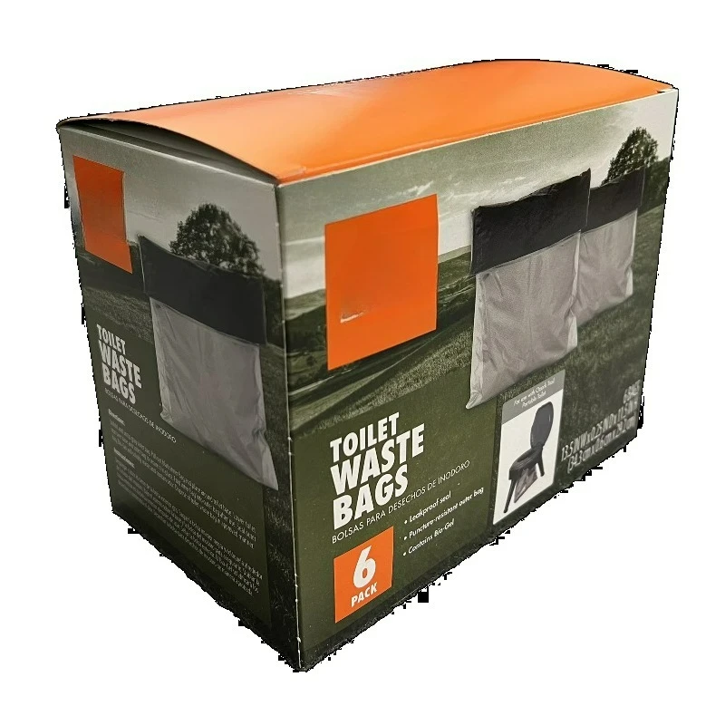 

Portable Toilet Waste Bags, 6 Count