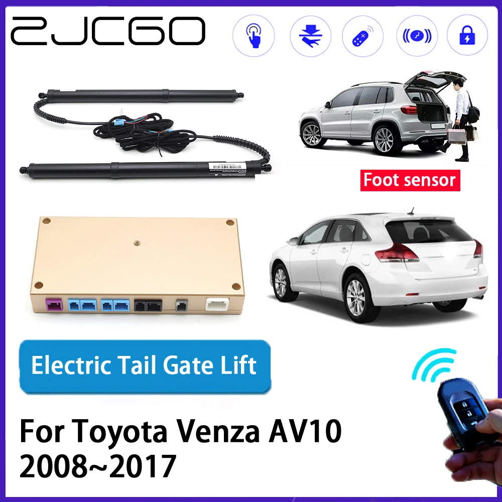 

ZJCGO Car Auto Trunk intelligent Electric Tail Gate Lift Automatic Tailgate Opener for Toyota Venza AV10 2008~2017