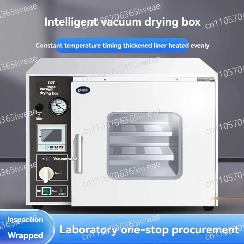 Constant Temperature Drying Box Vacuum Drying Box 600W Digital Dual Zone Laboratory Rapid Drying Machine