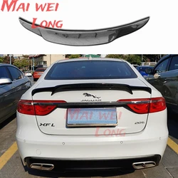 Carbon Fiber Rear Spoiler Trunk Wings for Jaguar XF XFL 2016-2020 FRP Boot Trim Spoiler