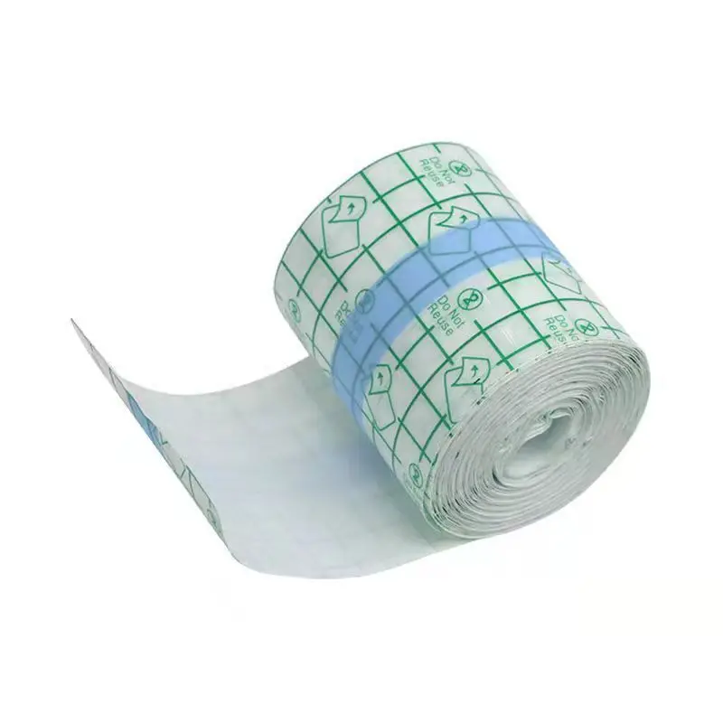 Rollo de cinta transparente para vendaje de heridas, yeso adhesivo impermeable, antialérgico, accesorios médicos, 1 unidad