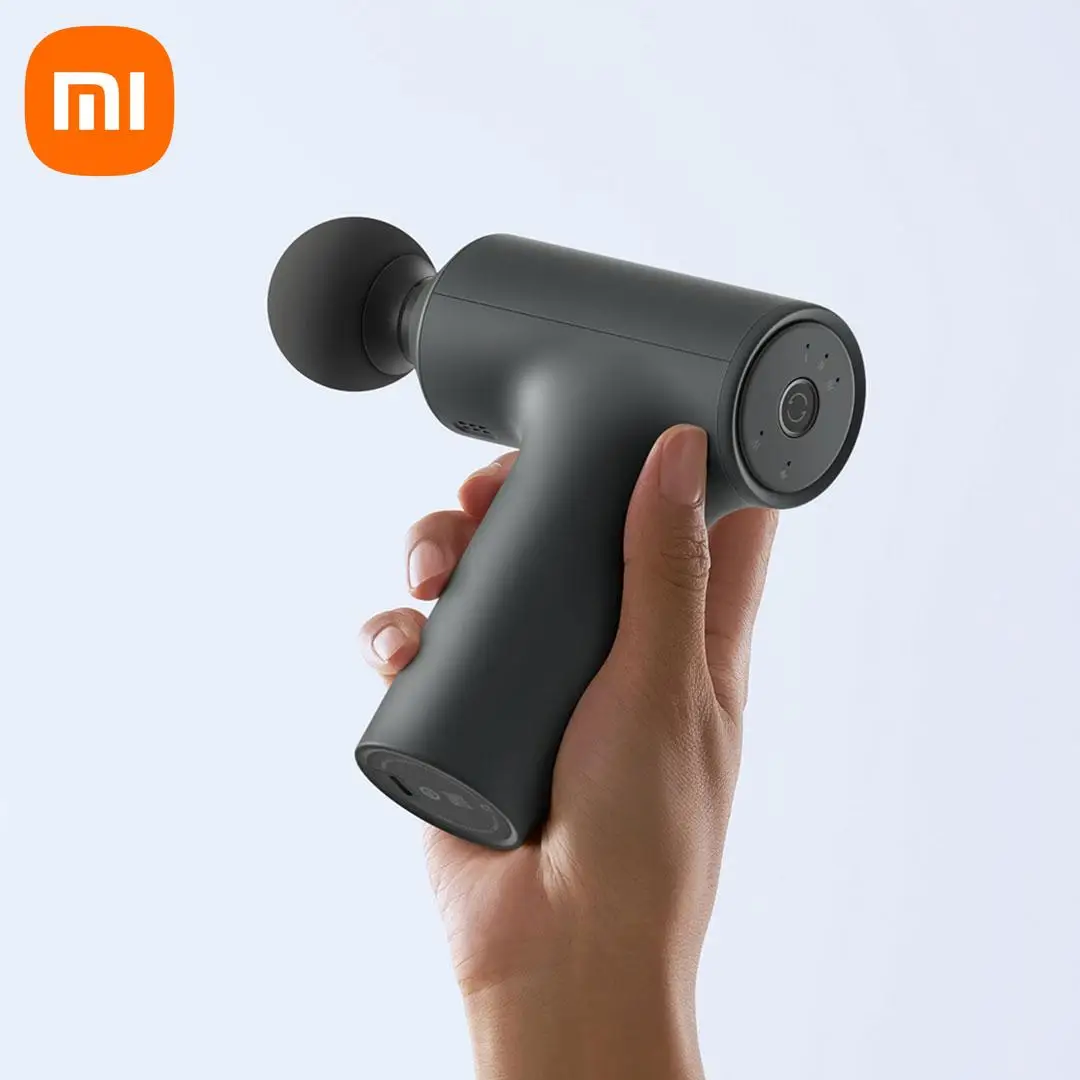 2023 XIAOMI Mijia Fascia Gun 2C Smart Gear Memory Mini Portable Electric Massage Gun Muscle Relax Pain Relief Fitness Massager