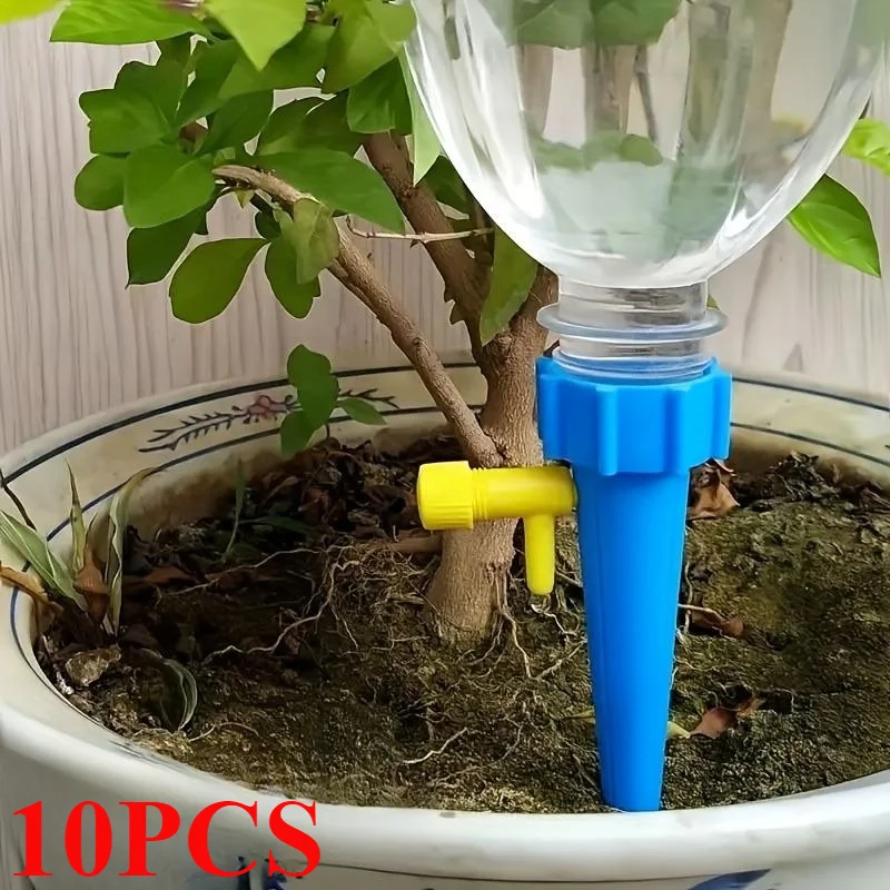 10 Stück Blume einstellbare automatische Tropf bewässerungs anlage Bewässerungs system Home Balkon Topfpflanzen Garten bewässerungs werkzeuge