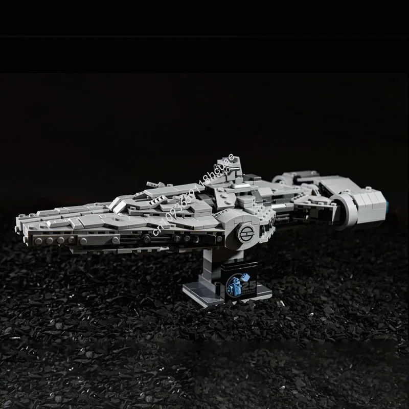 NEW 654PCS MOC Space Imperial Light Cruiser Midi Version Building Blocks Model Diy Creative Assembly Educational Toy Kid Gift