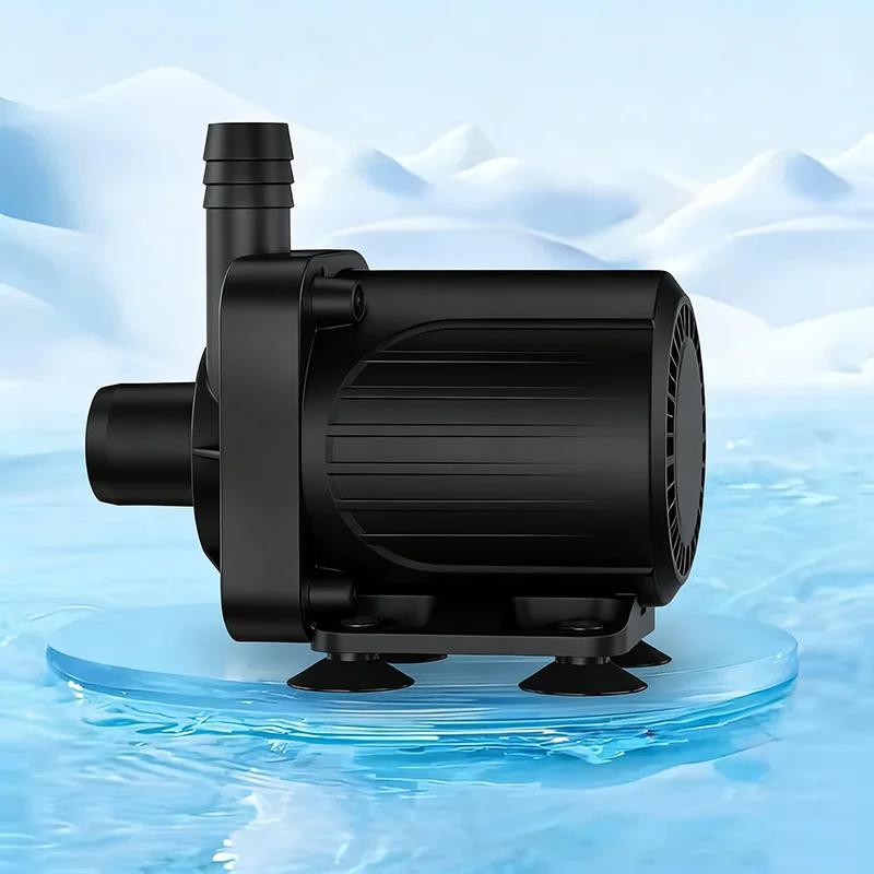 

Насос-фильтр циркуляционный бесщеточный водонепроницаемый 12В 8Вт/15Вт для фонтанов и аквариумов, напор до 2,5-3,5 м