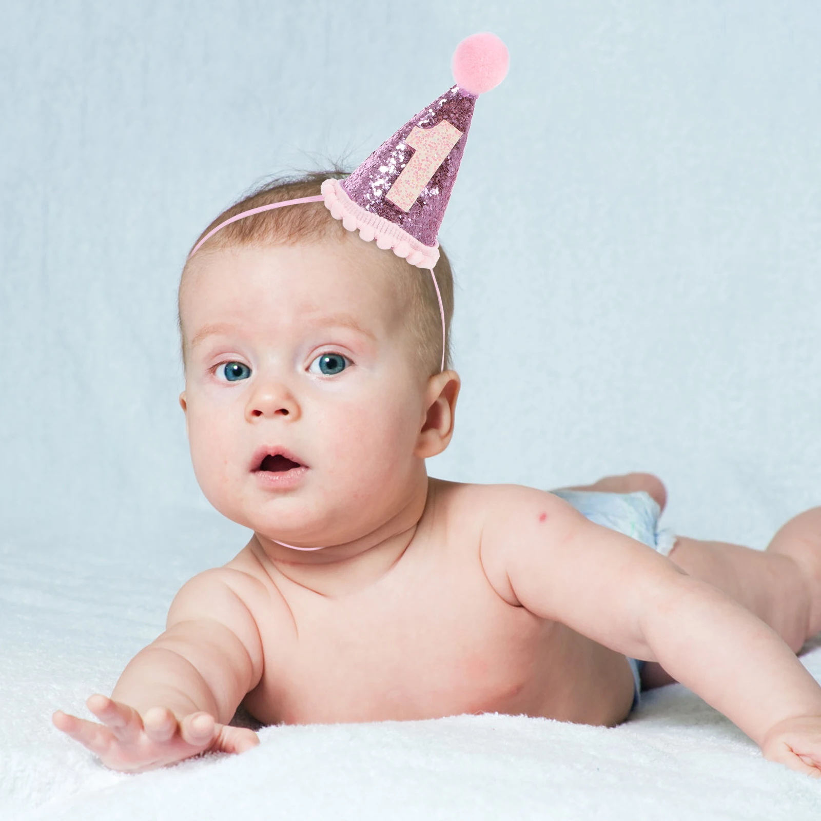 

Baby Boy Birthday Hats Headb s for Kids Newborn Toddler 1st Party Hat Decor Sweet Fashionable Fits Most Celebrate