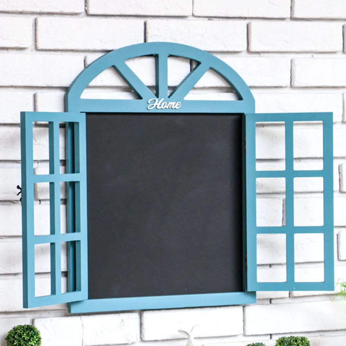 

Farmhouse Wall Decoration Hanging Rustic Window Frame Ornament for Home Office Party Living Room Bedroom Corridors Wall Decor