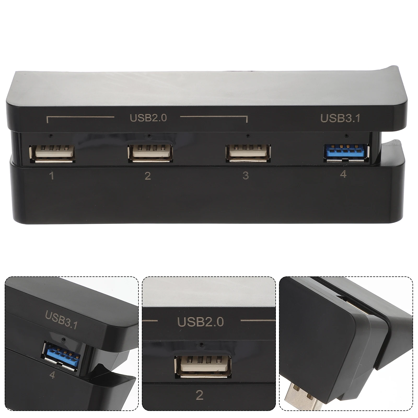 

Extender Usb Splitter Game Console Hub Port Extension Adapter Desktop Expander for Laptop