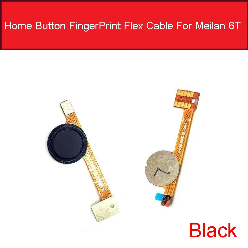 Home Button Flex Cable For Meizu Meilan Blue Charm M6T 6T M811H M811Q Menu Key Fingerprint Recognition Sensor Flex Ribbon Cable