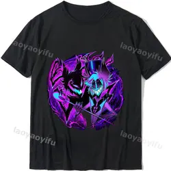 Men T-Shirt Hazbins Hotels Funny Summer T-Shirts Printed T-shirt Top Streetwear Casual Wear Hipster