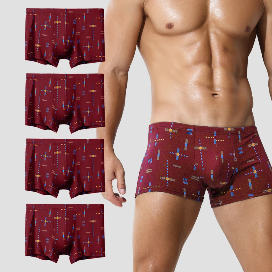 سراويل الملاكم المضادة للبكتيريا ومضادة للعث تحمي الخصوصية والصحة وراحة الذعر في كل لحظة