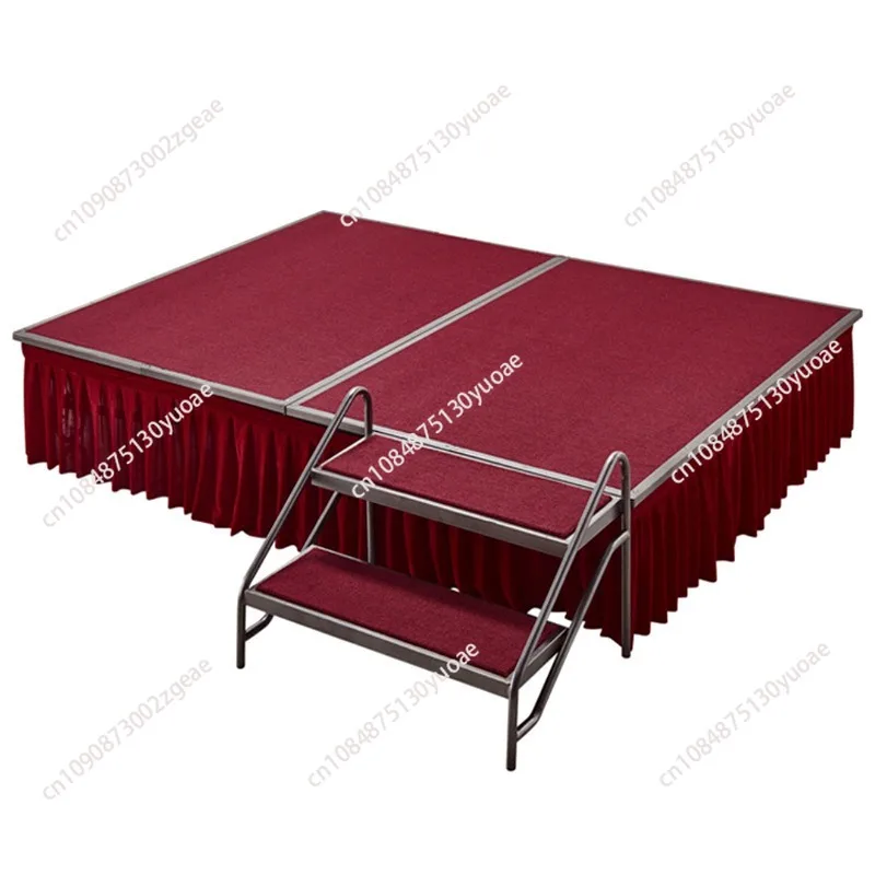 Stage Activities Hotel Folding Stage Wedding T-Platform Lifting Mobile Stage Assembling Shelves