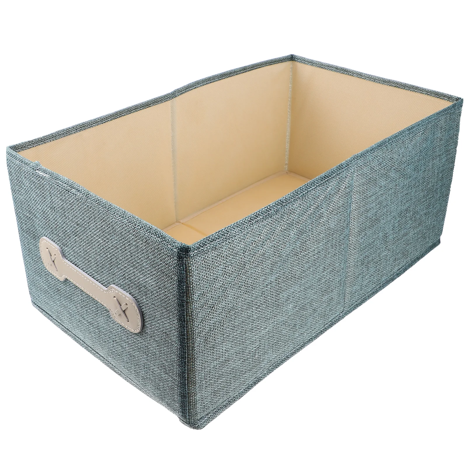 

Medium Foldable Green Closet Organizer Box for Clothes Shoes Toys Large Capacity Household Storage Container