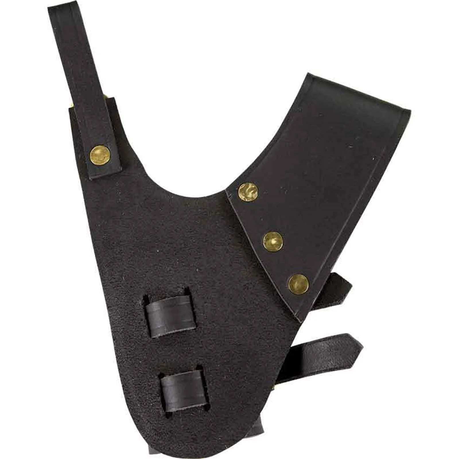 Mittelalterlicher Schwertfrosch Kunstleder Holster Gürtel Schwerthalter Renaissance Gürtelscheide für Ritter Krieger Pirat Cosplay