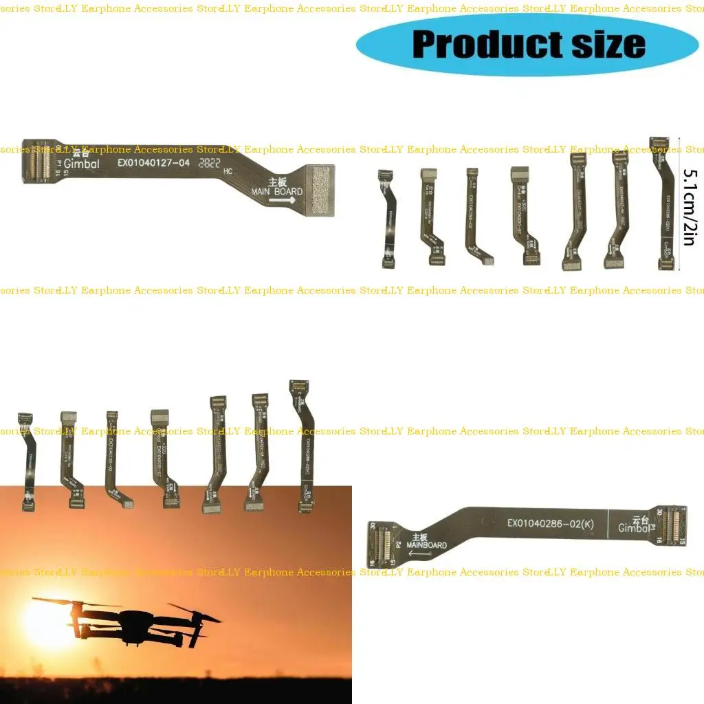

462E PTZ Camera Flexible Ribbon Cable Flat Cord Wire for Zino 2/Zino 2+