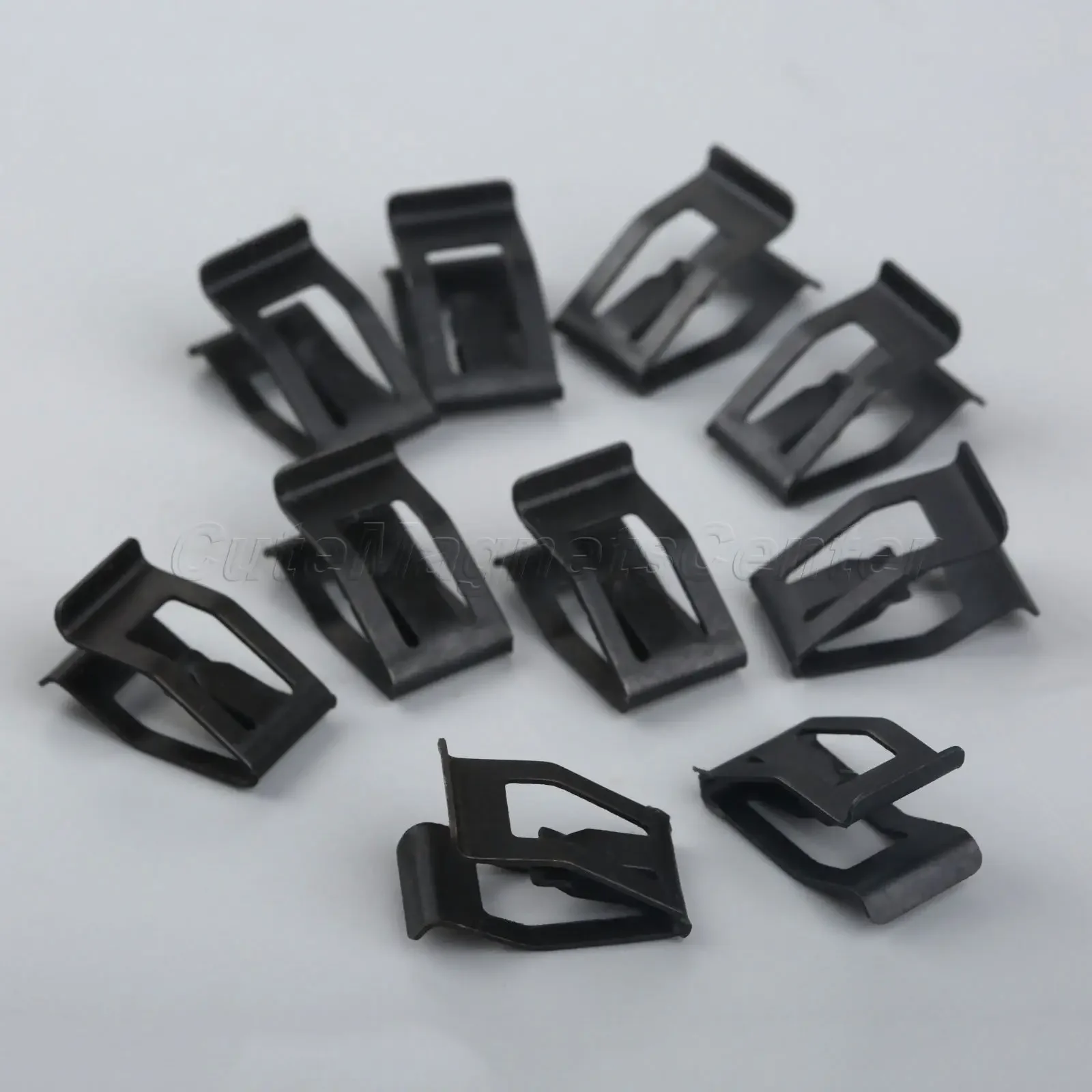Mtsooning 10Pcs Auto Front Console Dash Dashboard Auto Trim Metalen Houder Black Rivet Fastener Clip Voor Audi Toyota Ford mazda