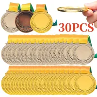 30-10PCS Zinc Alloy Round Winner Medals 2\