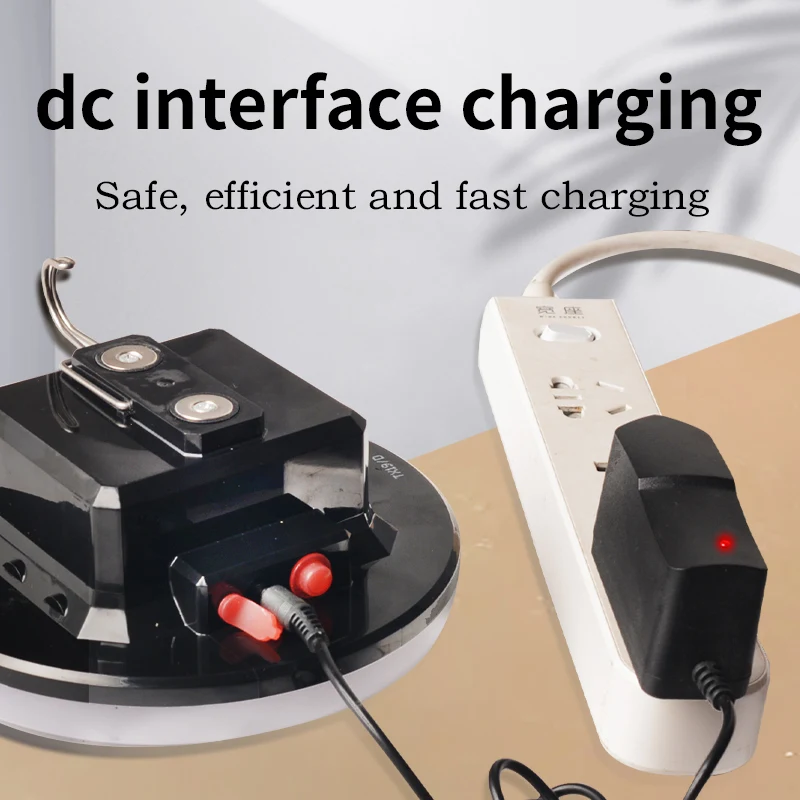 Multi-function Energy Saving Lamp Ultra Bright Strong Light Rechargeable Portable ABS plastic Flashlight