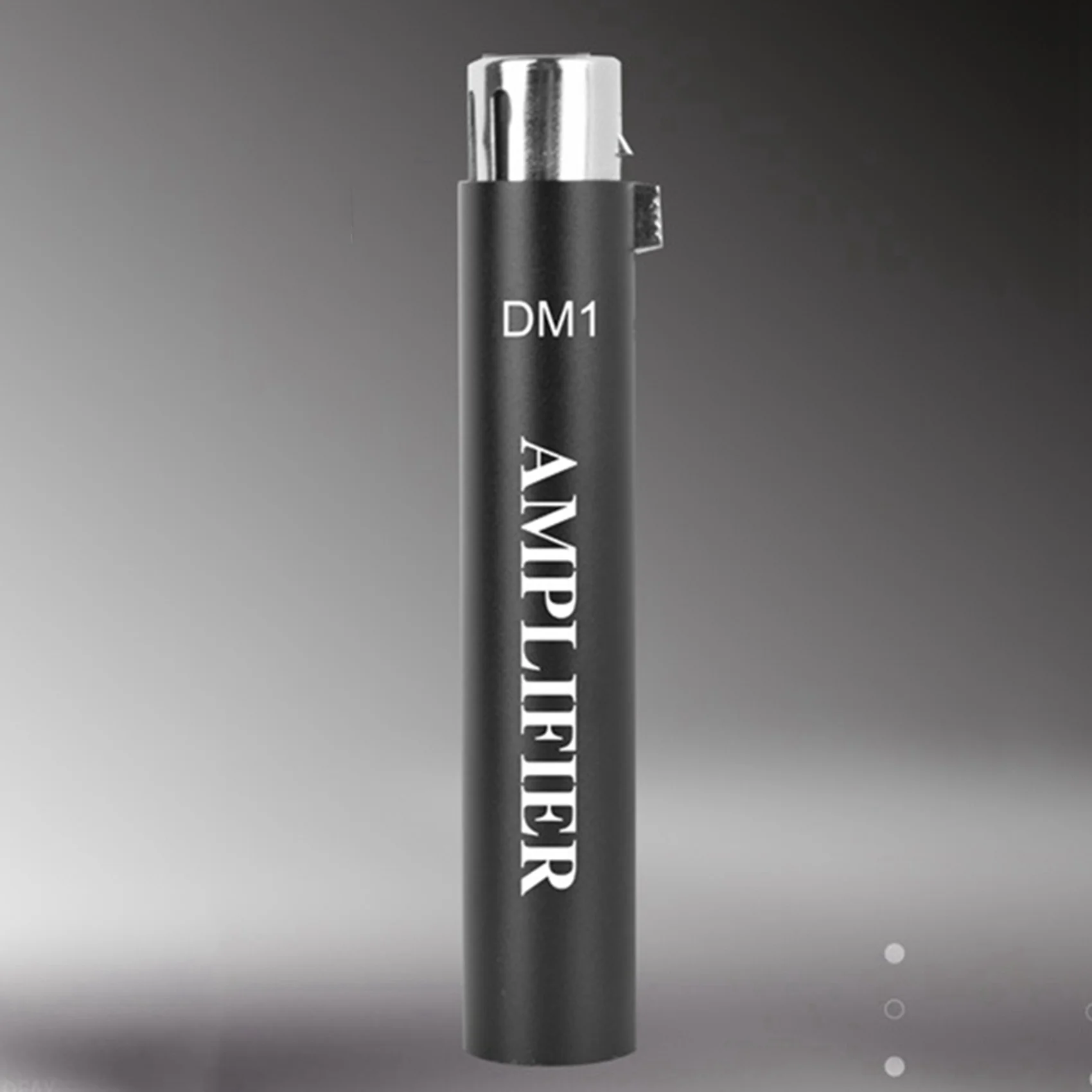 ELECT-2X Replace For DM1 Dynamic Wired Microphone Amplifier 28Db Gainer Microphone Preamplifier For Livestream SM7B Mic,Black