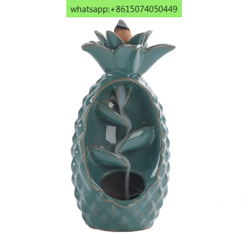 

Pineapple reflux aromatherapy stove creative European style pineapple reflux fragrance ornament