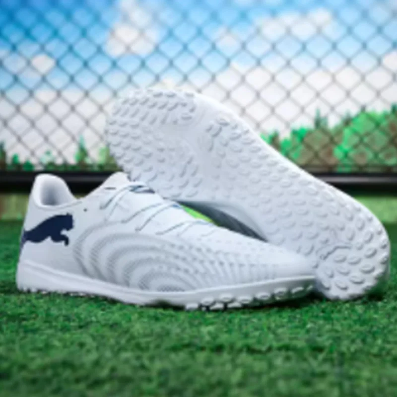 Puma Mid Top Durable Non Slip MG Studs Football Soccer Shoes 108914-03