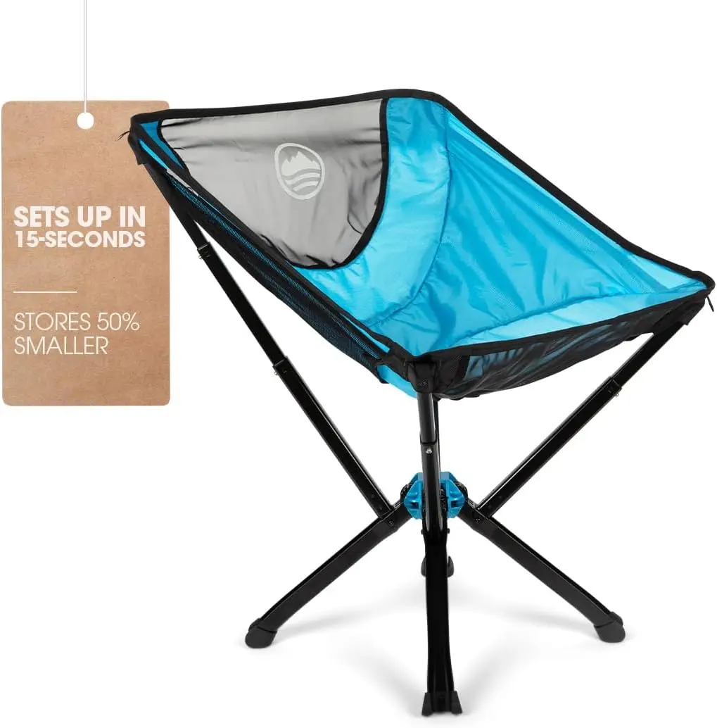 Portable Chair - Lightweight Folding Chair for Camping，Supports 300 Lbs ， Perfect for Outdoor Adventures，Sky Chair