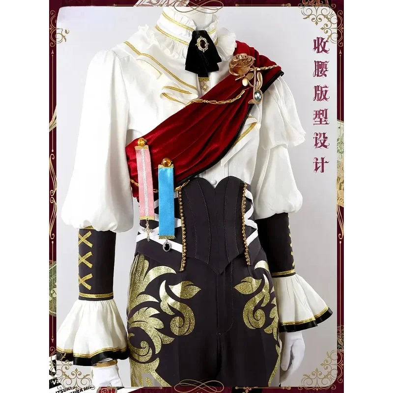 أنيمي فرقة نجوم تأثيري فالكيري إتسوكي شو كاجيهيرا ميكا أعلى حزام شال سلسلة السراويل بدلة كاملة Customizablk ؛ 3 ، c'5.b ؛ 8' #3