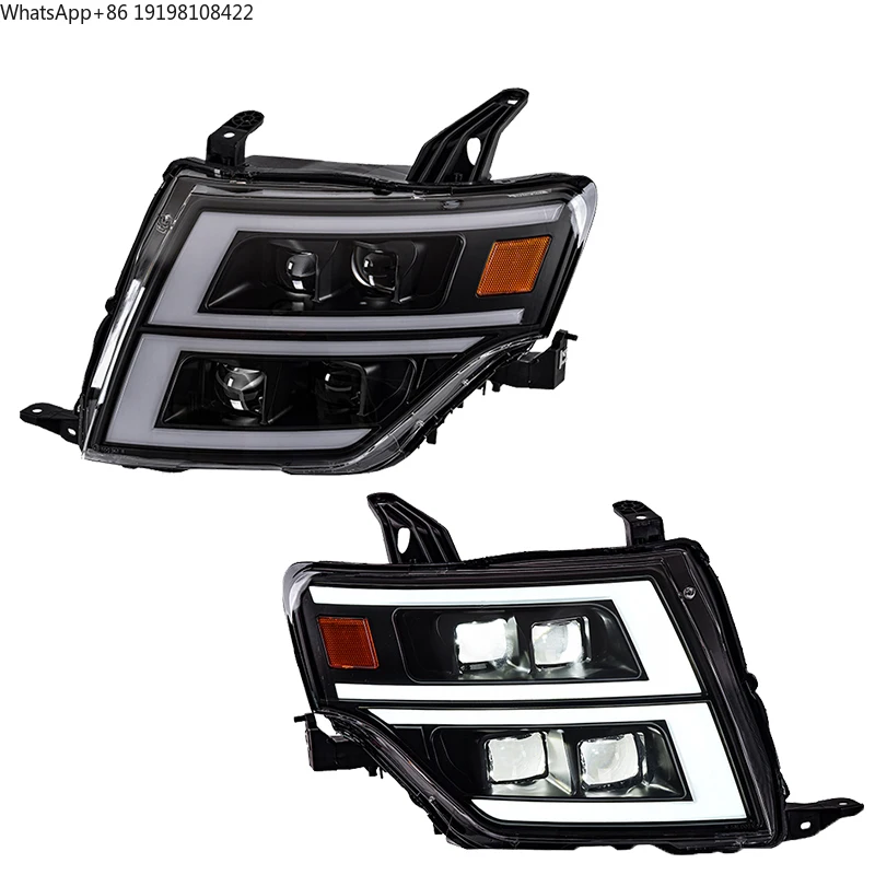 

YU GUANG LED Headlamps for Mitsubishi Pajero 2009-2021 V93 V97 V98 Front Light LED Head Light Lamp Upgrade Headlights