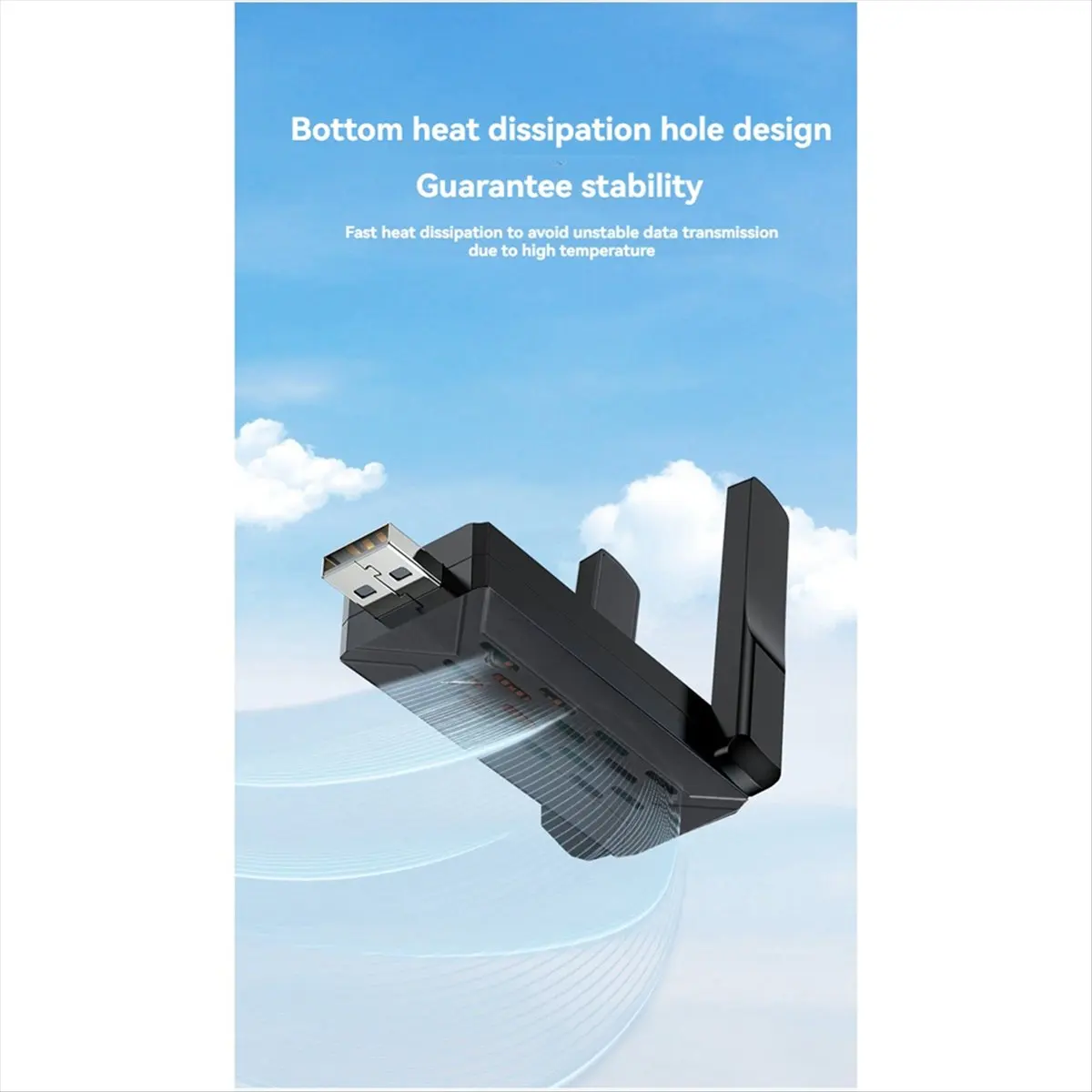 DT75BG WiFi 6 AX900 Bluetooth 5.4 WiFi USB Adapter Wireless Network Card 2.4G&5GHz Wi-Fi Receiver USB for PC/Laptop Win10/11