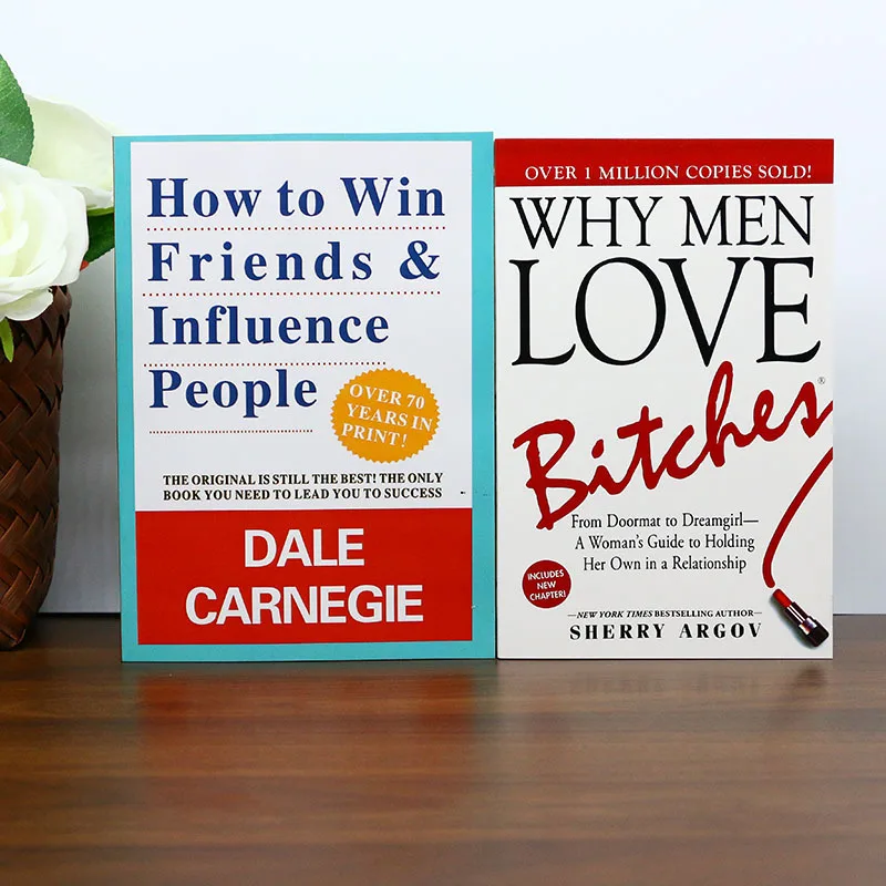 

《How to Win Friends Influence People》+《Why Men Love Bitches》A Dual-Effect Set for Social Enthusiasts Relationship Seekers Gifts