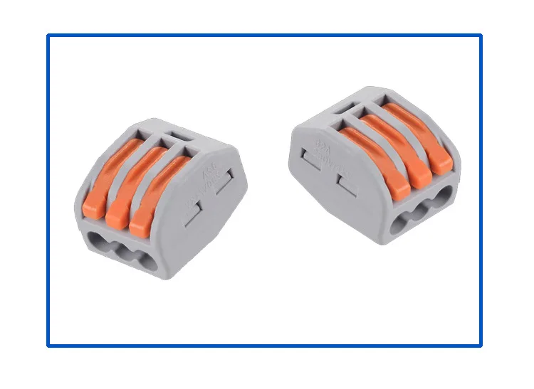 1/5/10PCS  Mini Fast Wire Connectors Universal Compact Wiring Connector Push-in Terminal Block