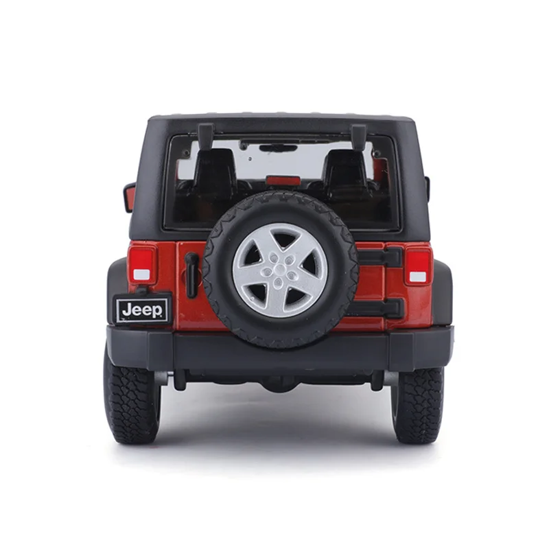 In Stock Maisto 1:24 2015 Jeep Wrangler Unlimited Alloy Miniature Diecast Model Jeep Wrangler Modifying Car Toys Christmas Gift